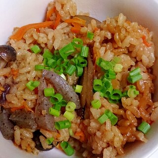 米ぬか入り炊き込みご飯